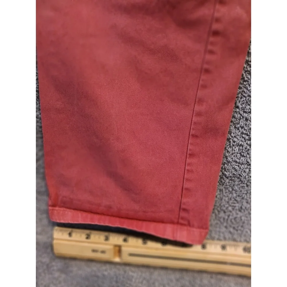 Peter Millar Chino Pants‎ Men's 36x33 Coral Cotton Casual Golf Dress Slacks